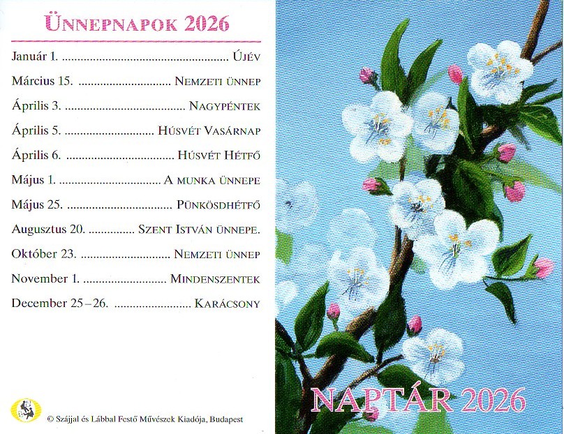 Ünnepnapok 2026 Ünnepnapok 2026